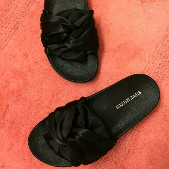 website for discount online here incredible prices Steve Madden Shoes | Fancy Slate Satin Slide Sandals | Poshmark website for discount online here incredible prices Steve Madden Shoes | Fancy Slate Satin Slide Sandals | Poshmark